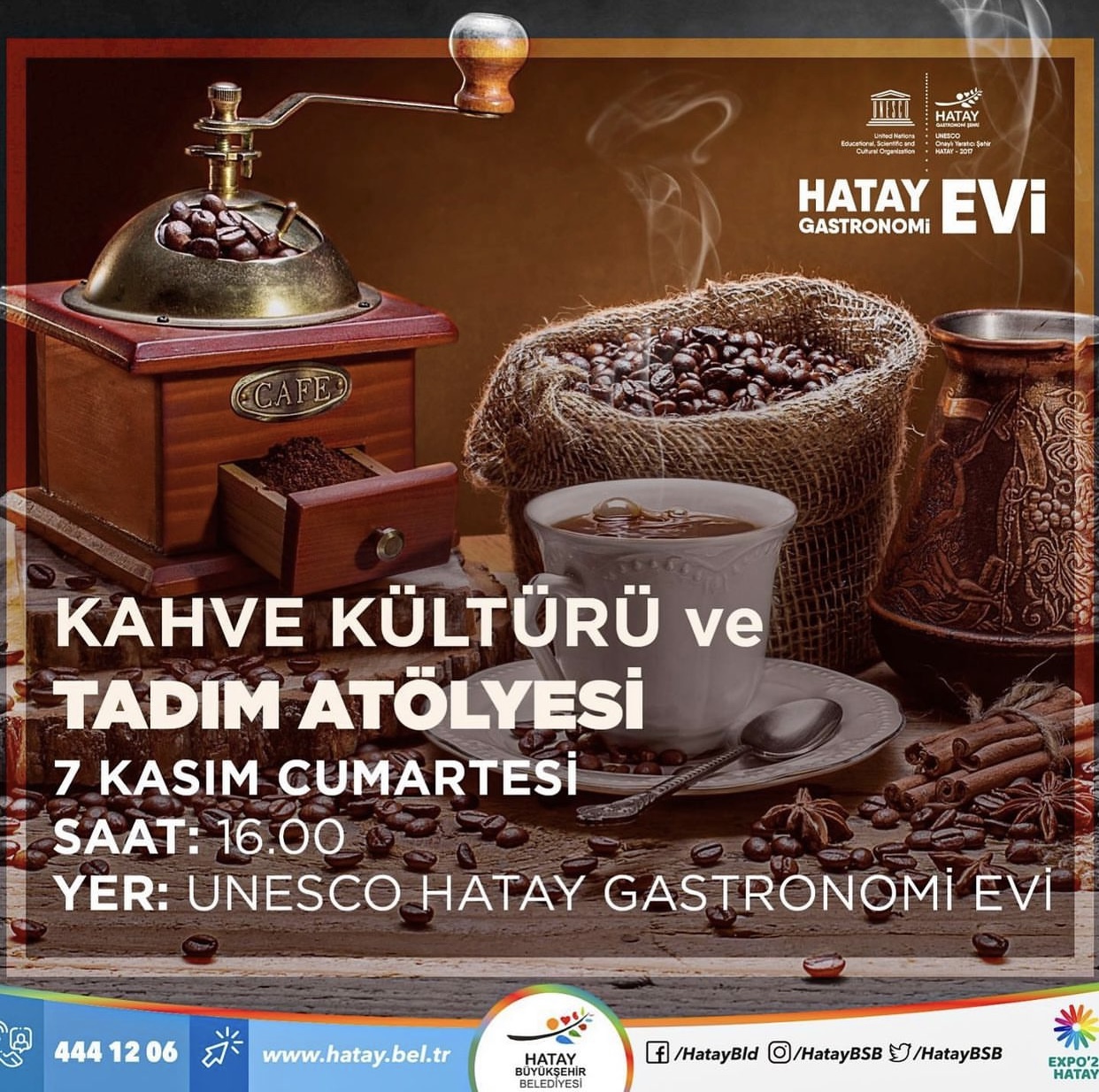 Unesco Hatay Gastronomi Evi - Esmresso Workshop